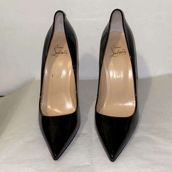 Christian Louboutin So Kate Black Patent Leather
Pump Shoe 120mm - Picture 3 of 14